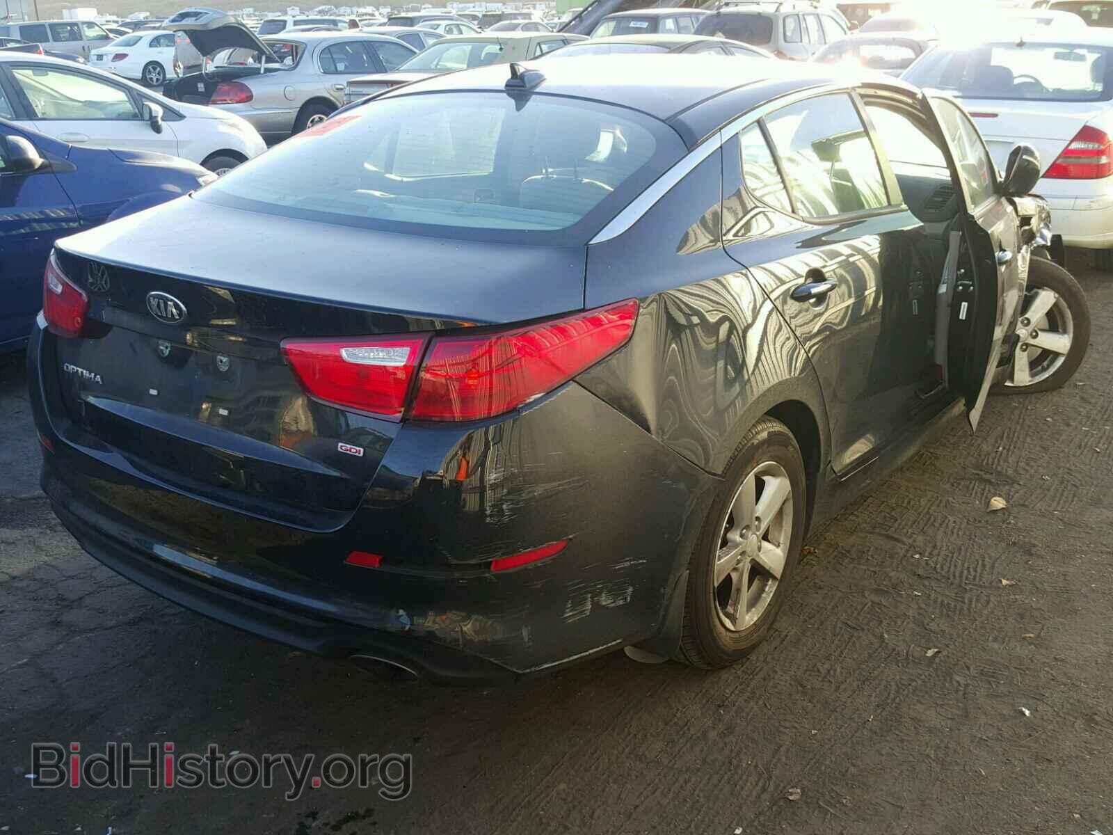 2015 KIA OPTIMA - VIN: 5XXGM4A76FG431410 - Фото 4