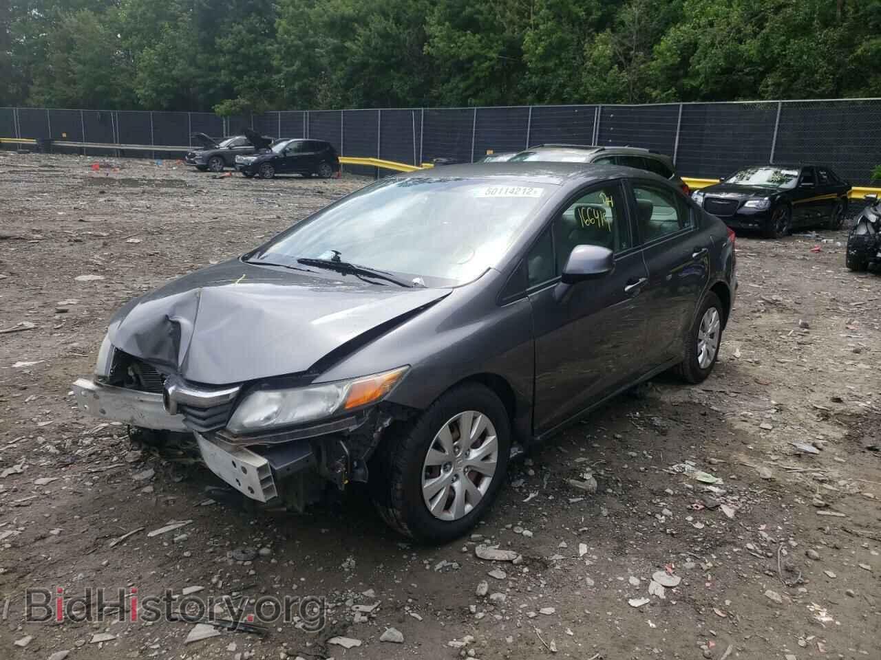 2012 HONDA CIVIC - VIN: 19XFB2F53CE315518 - Фото 2