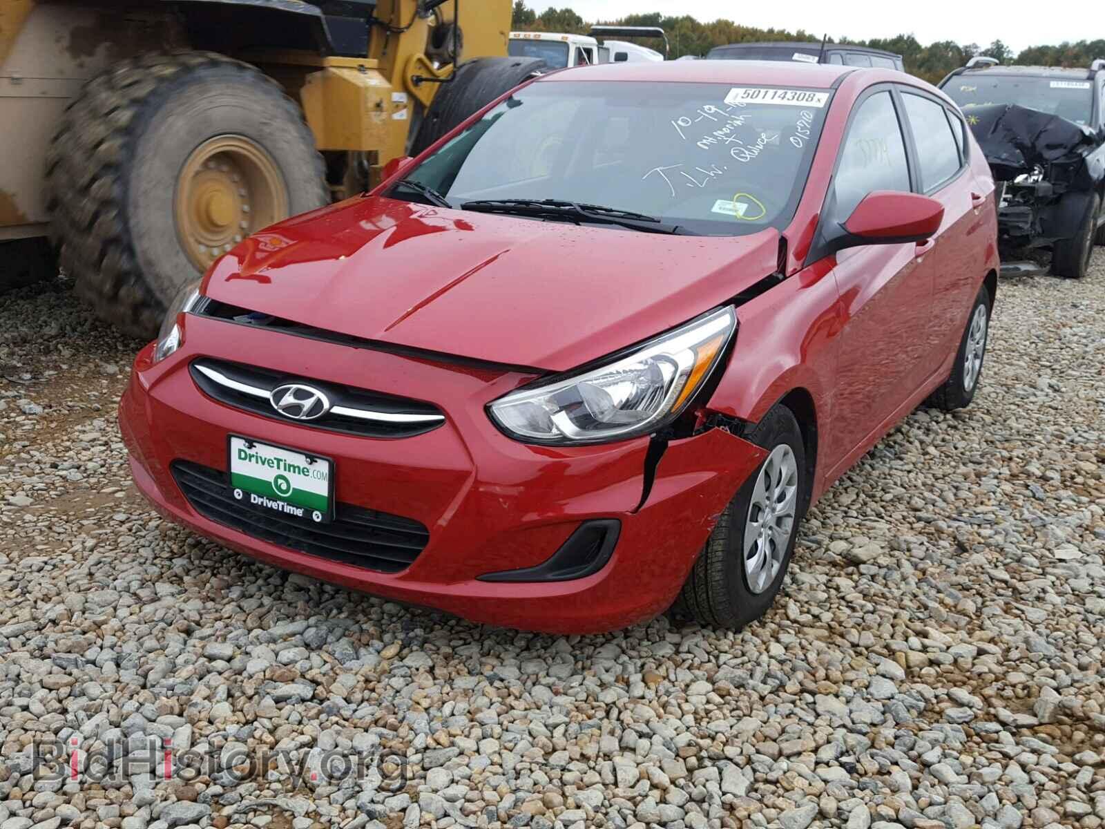 2017 HYUNDAI ACCENT - VIN: KMHCT5AE3HU313524 - Фото 2