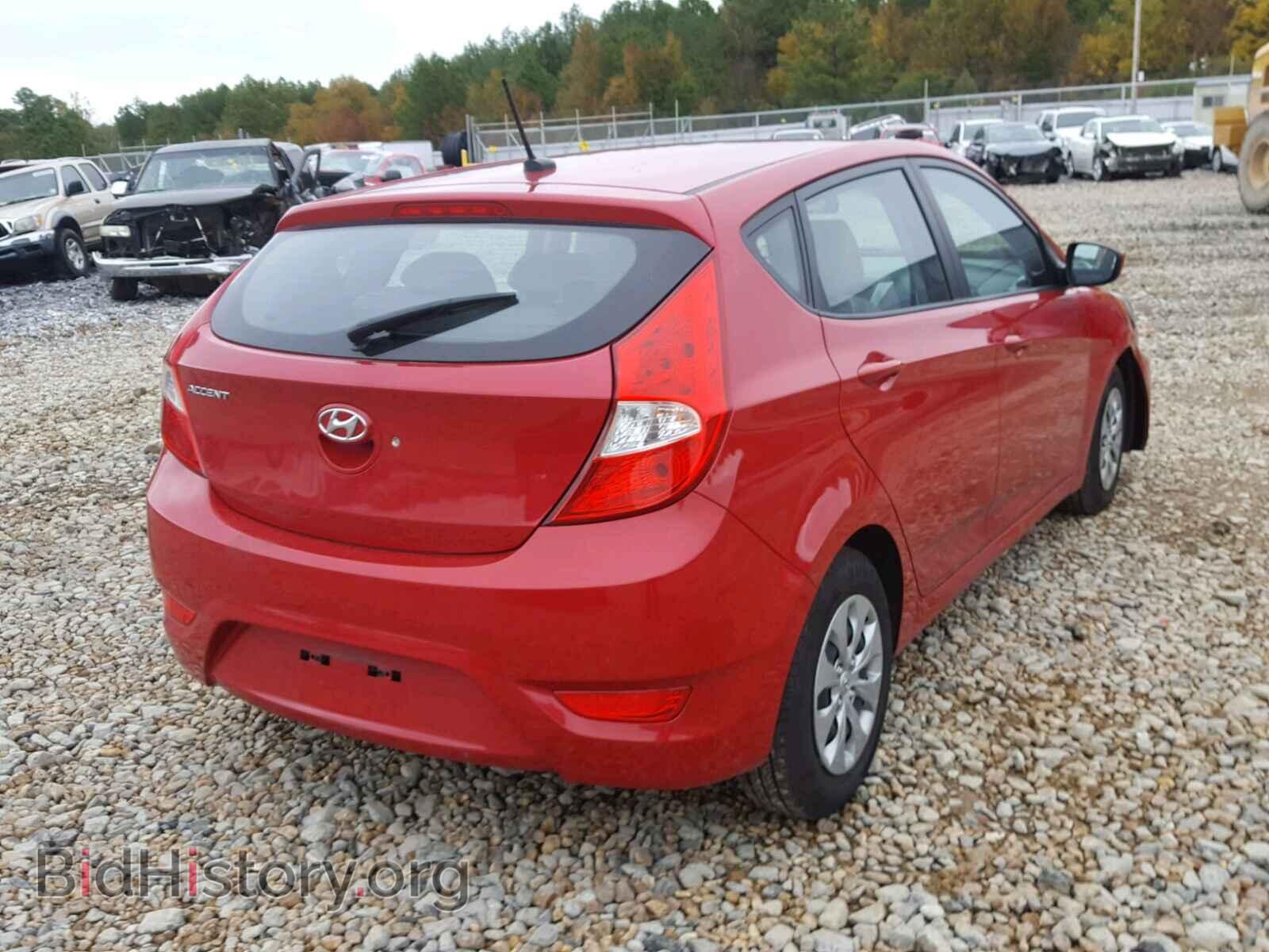 2017 HYUNDAI ACCENT - VIN: KMHCT5AE3HU313524 - Фото 4