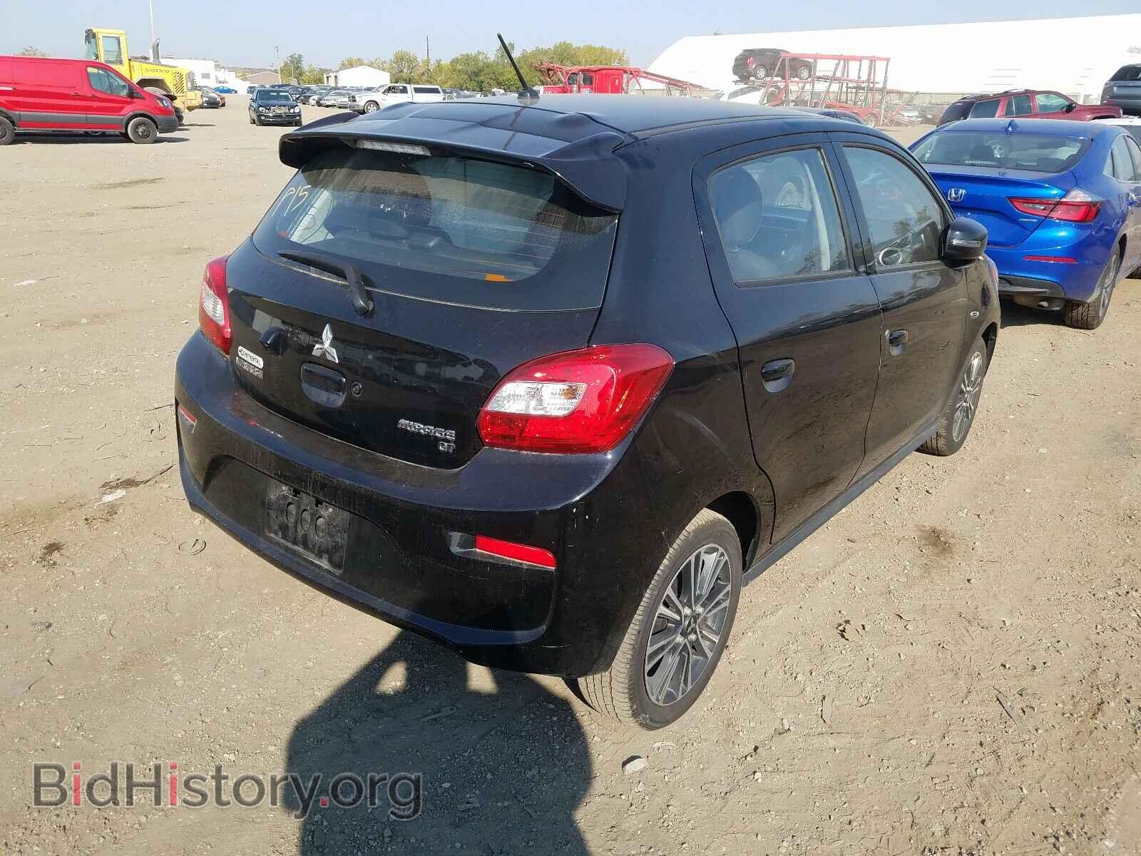 2019 MITSUBISHI MIRAGE LE - VIN: ML32A5HJ6KH008708 - Photo 4