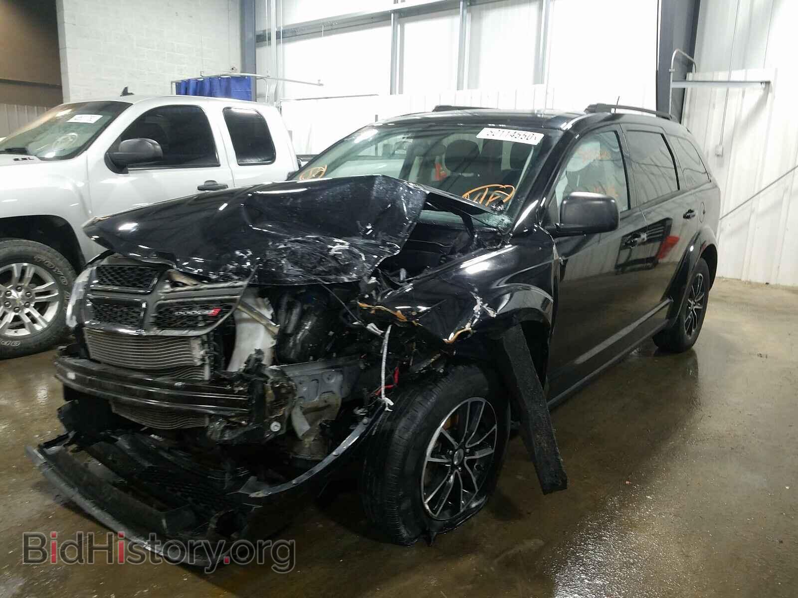 2018 DODGE JOURNEY - VIN: 3C4PDCAB4JT347808 - Фото 2