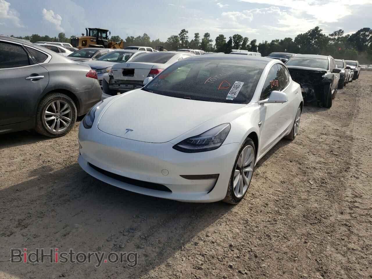 2020 TESLA MODEL 3 - VIN: 5YJ3E1EB5LF628544 - Фото 2