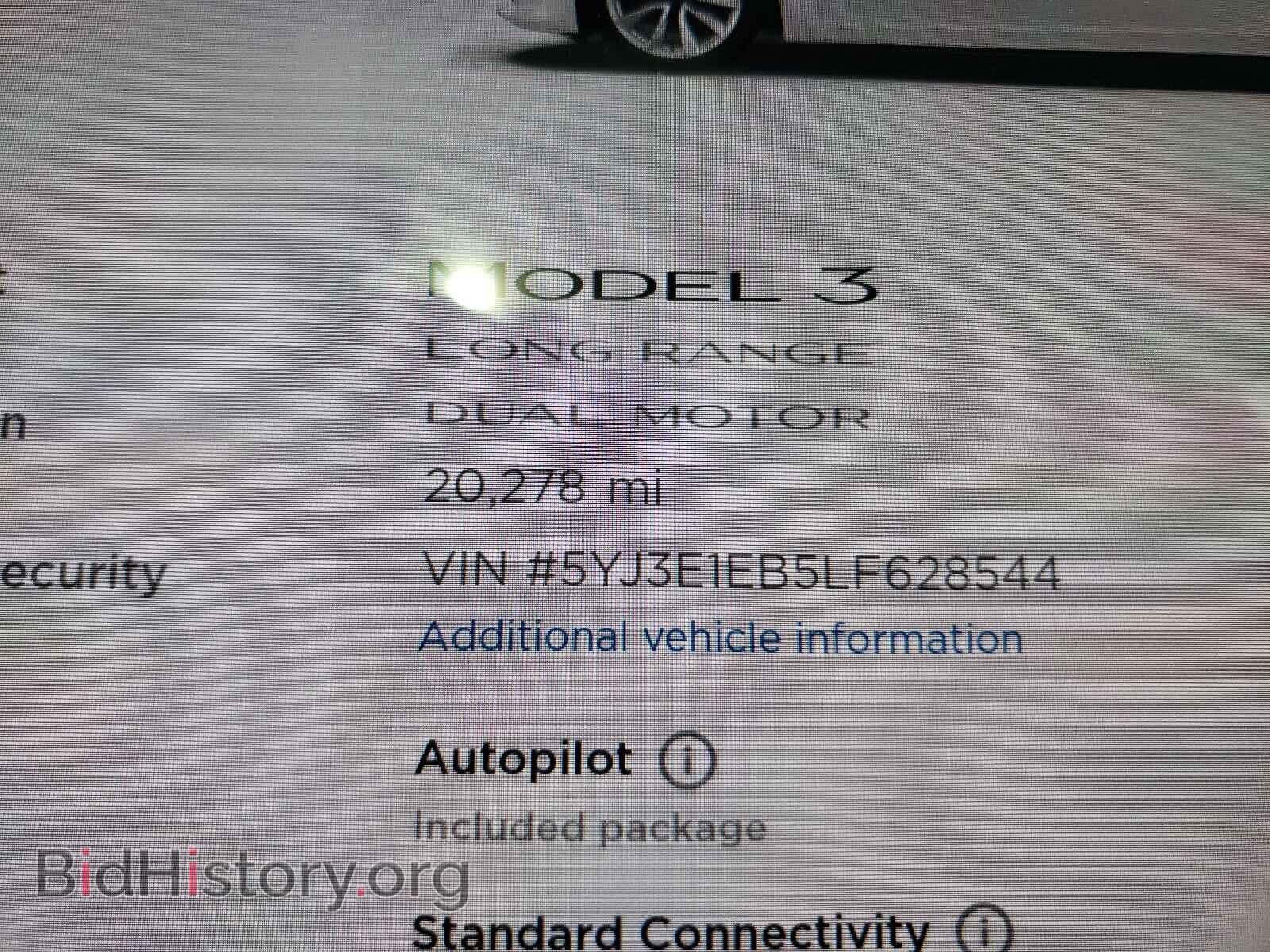 2020 TESLA MODEL 3 - VIN: 5YJ3E1EB5LF628544 - Фото 8