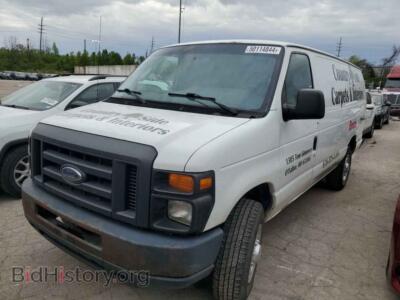 2013 Ford ALL MODELS E250 Van, white — VIN 1FTNS2EW9DDA73570, Copart