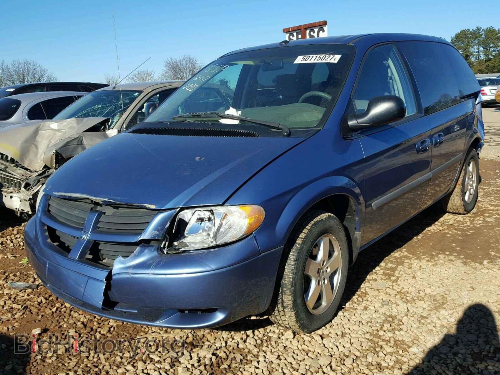 2007 DODGE CARAVAN - VIN: 1D4GP45R27B182830 - Фото 2