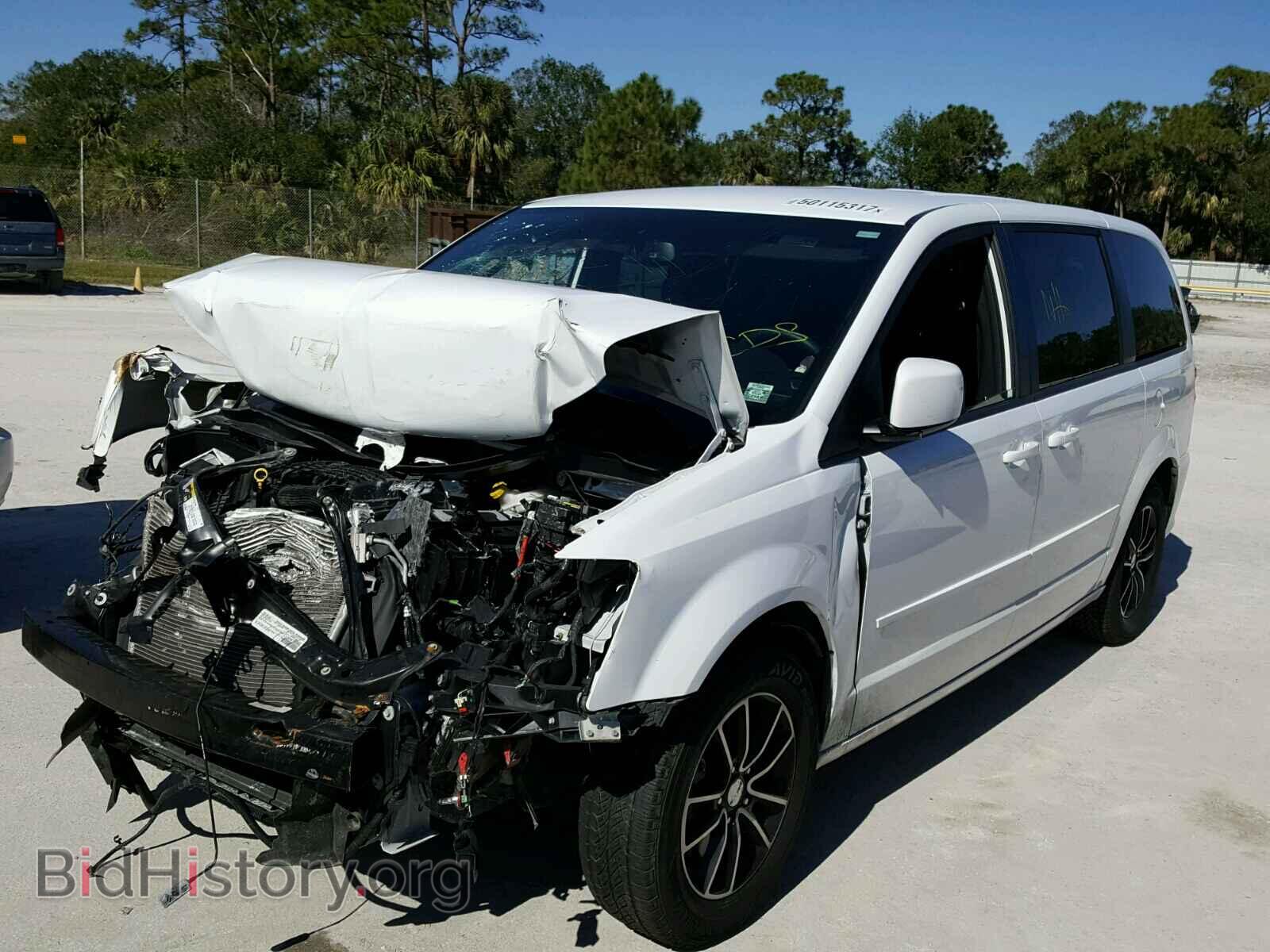 2016 DODGE CARAVAN - VIN: 2C4RDGBG0GR400087 - Фото 2