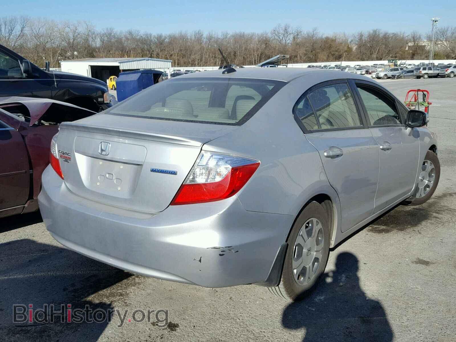 2012 HONDA CIVIC - VIN: JHMFB4F35CS008874 - Photo 4