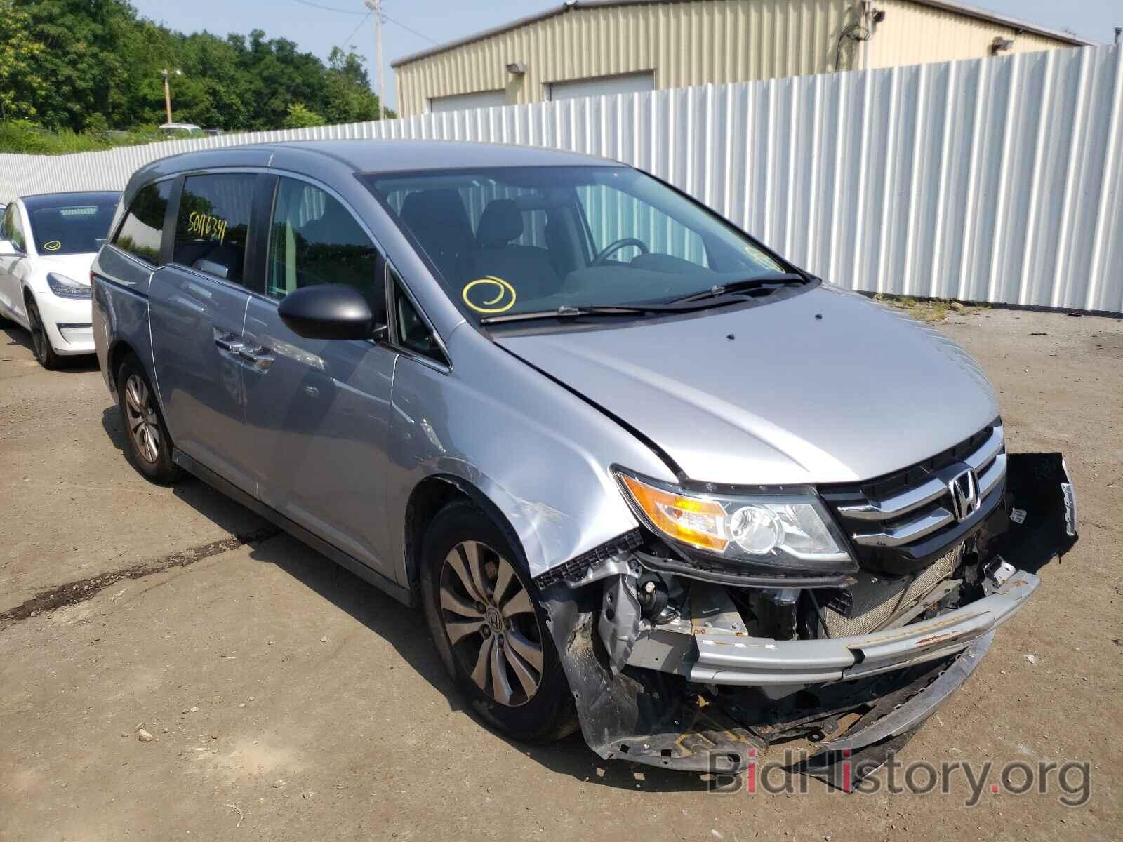 Фотография 5FNRL5H36GB145999 - HONDA ODYSSEY 2016