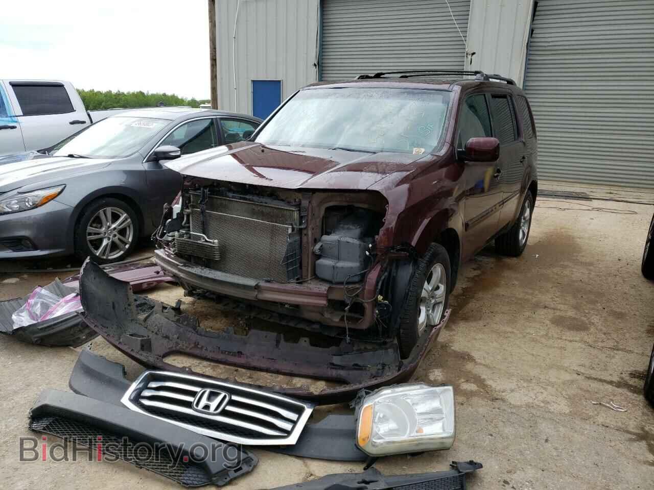 Фотография 5FNYF4H58DB072497 - HONDA PILOT 2013