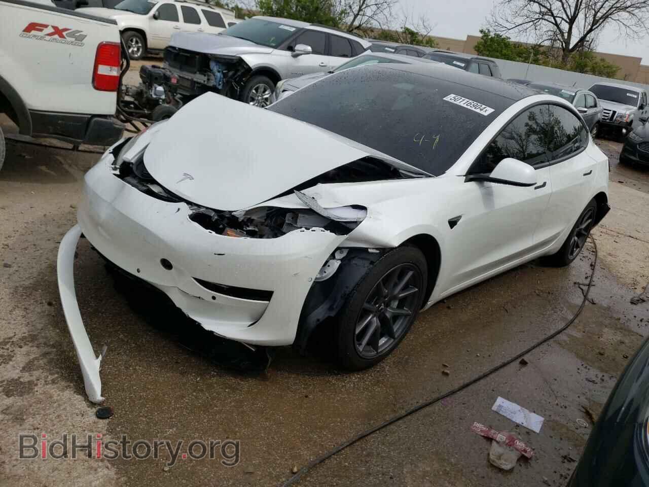 Photo 5YJ3E1EB4MF948178 - TESLA MODEL 3 2021