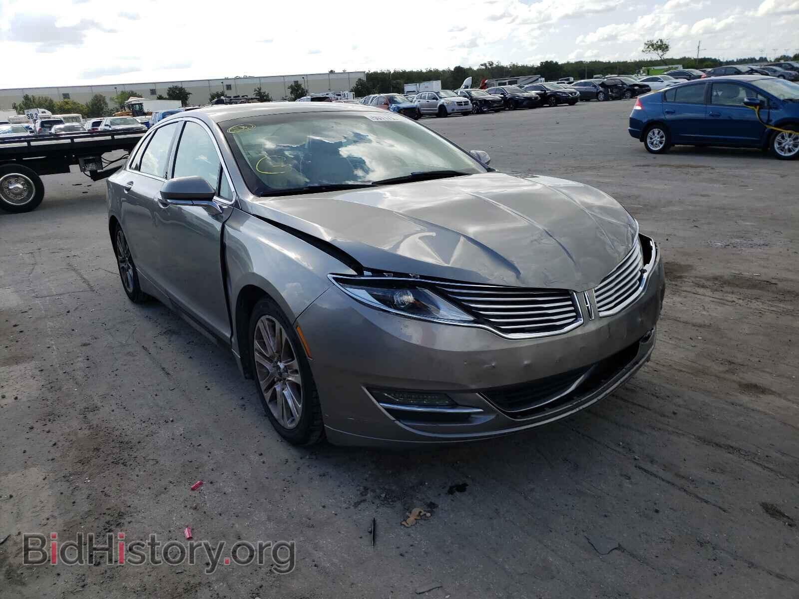 Фотография 3LN6L2J93GR617361 - LINCOLN MKZ 2016