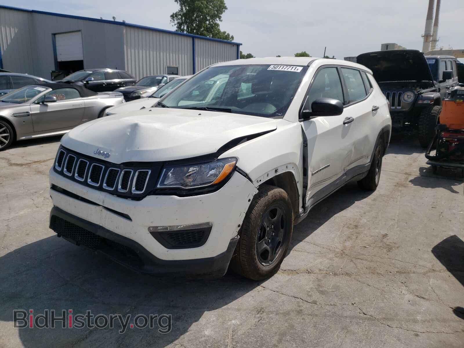 2020 JEEP COMPASS - VIN: 3C4NJCAB2LT257477 - Фото 2