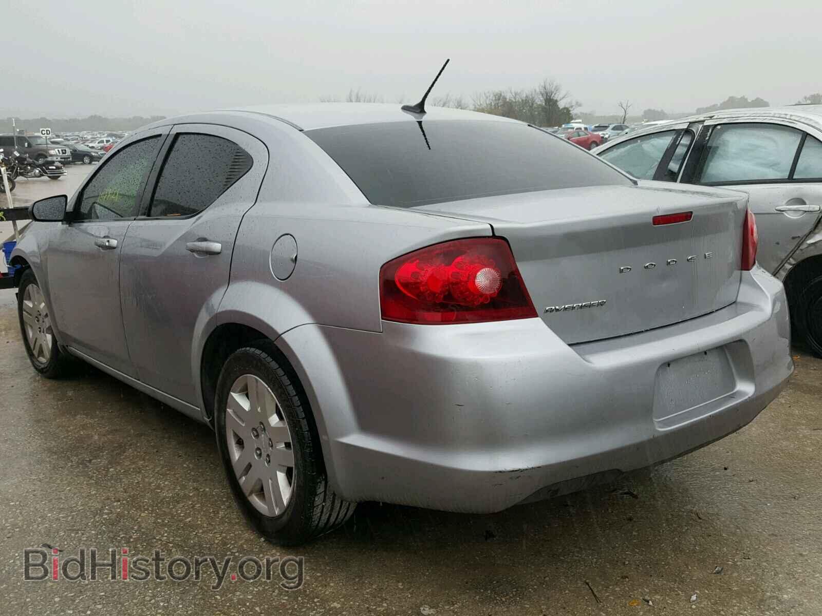 2014 DODGE AVENGER - VIN: 1C3CDZABXEN126192 - Фото 3