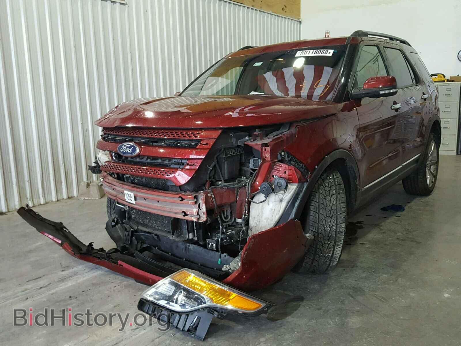 2013 FORD EXPLORER L - VIN: 1FM5K8F86DGB99589 - Фото 2