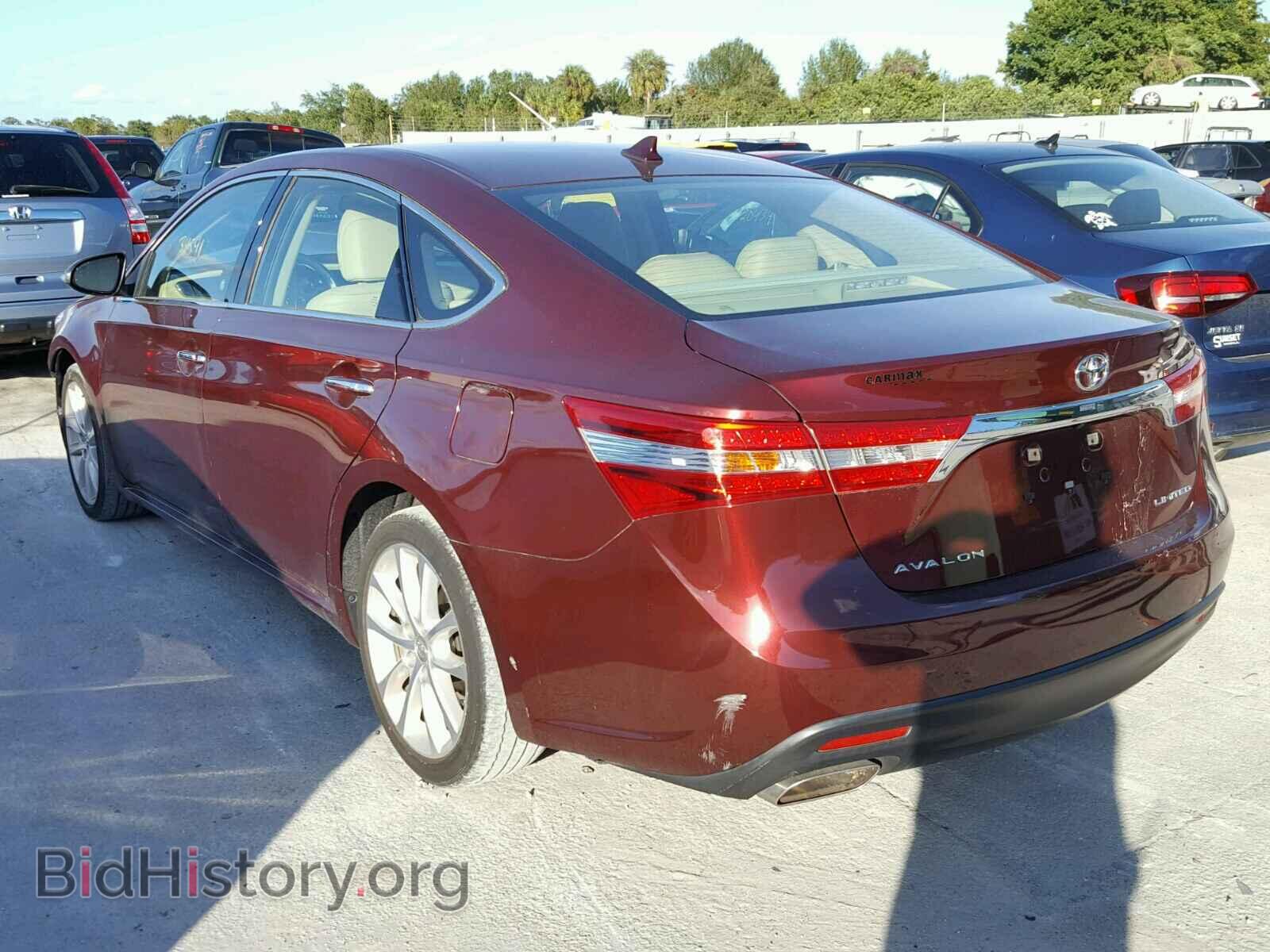 2014 TOYOTA AVALON - VIN: 4T1BK1EB0EU087087 - Фото 3