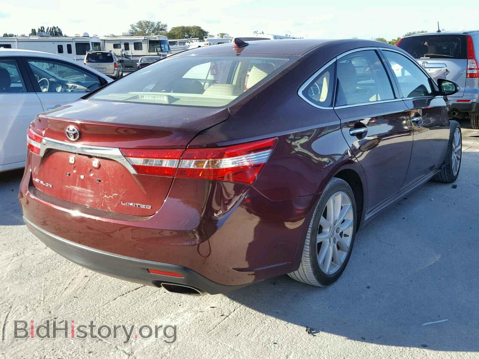 2014 TOYOTA AVALON - VIN: 4T1BK1EB0EU087087 - Фото 4