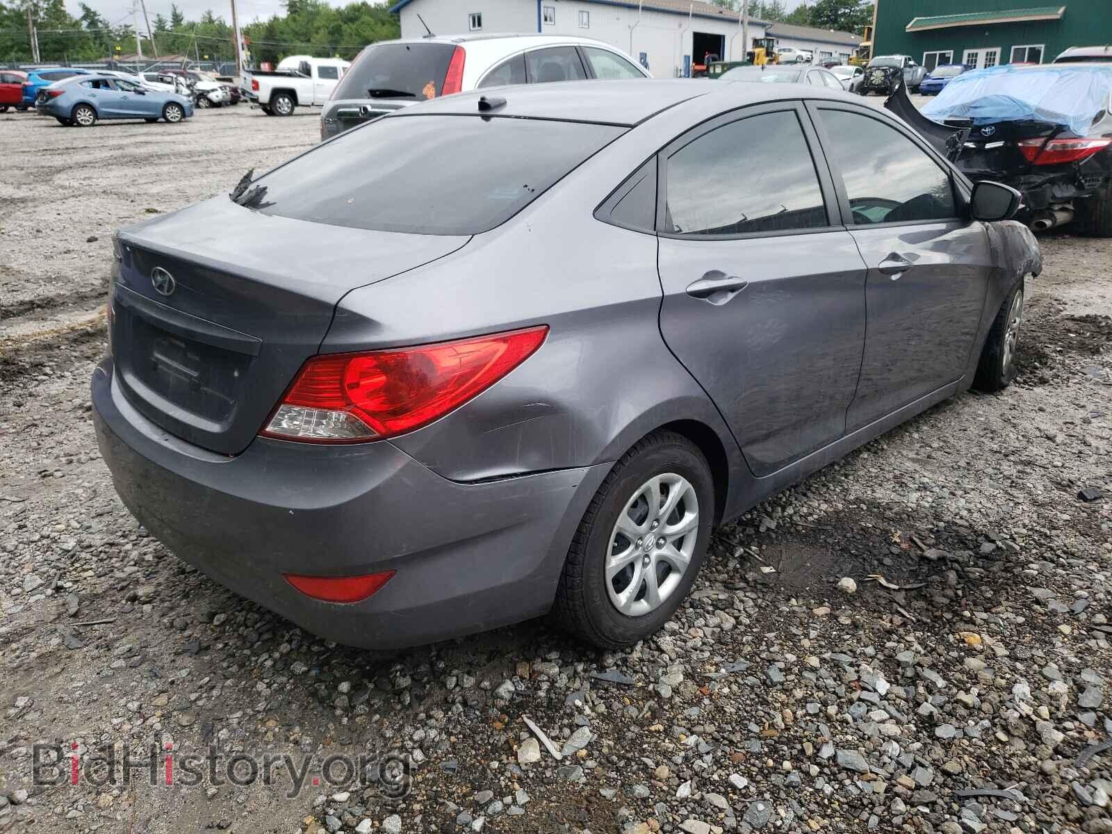 2014 HYUNDAI ACCENT - VIN: KMHCT4AE3EU717266 - Фото 4