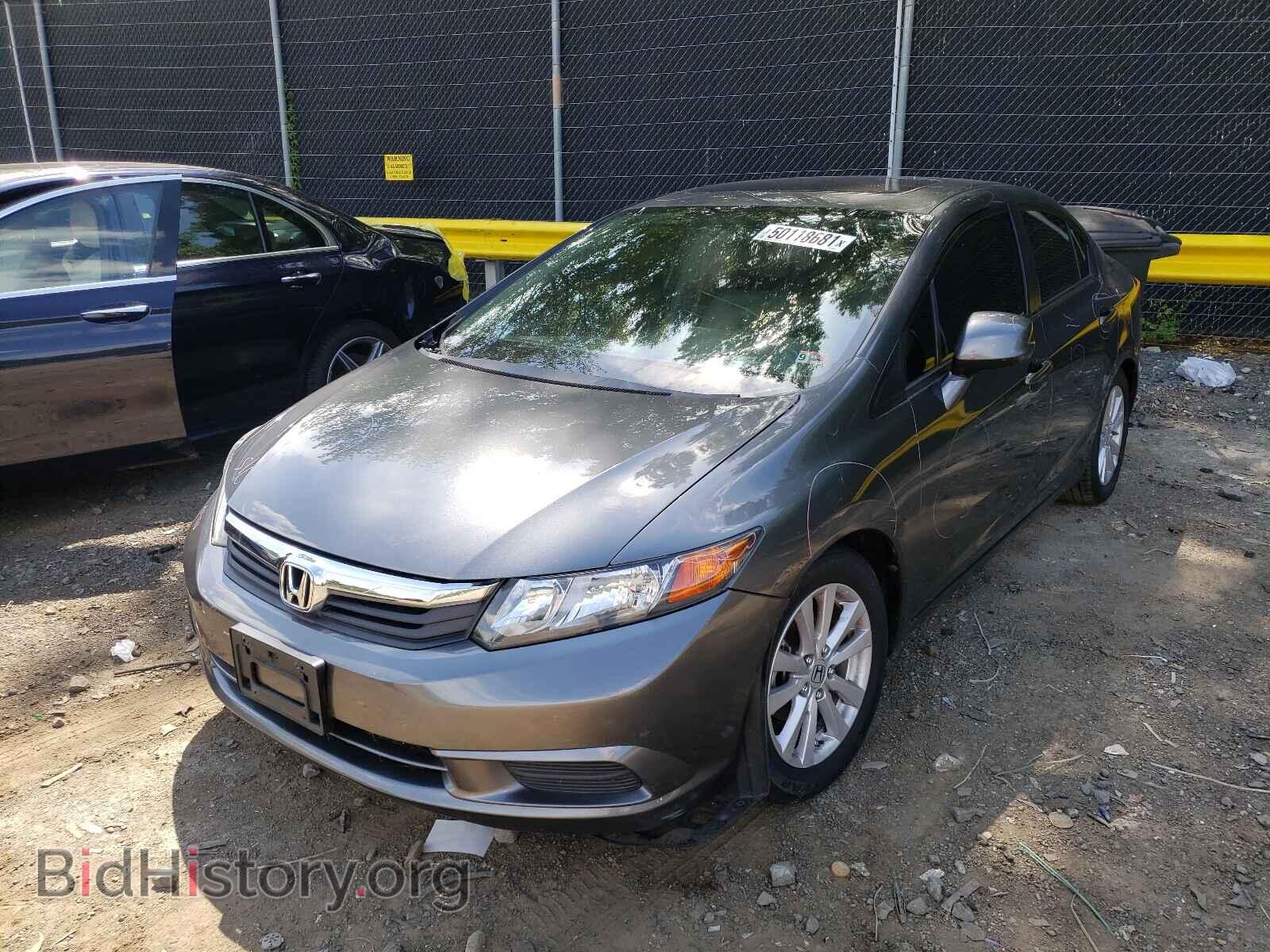 2012 HONDA CIVIC - VIN: 2HGFB2F98CH550599 - Фото 2