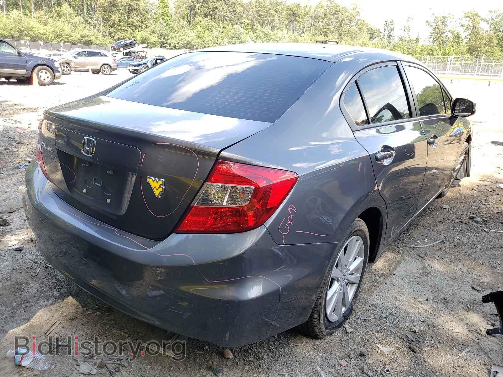 2012 HONDA CIVIC - VIN: 2HGFB2F98CH550599 - Фото 4
