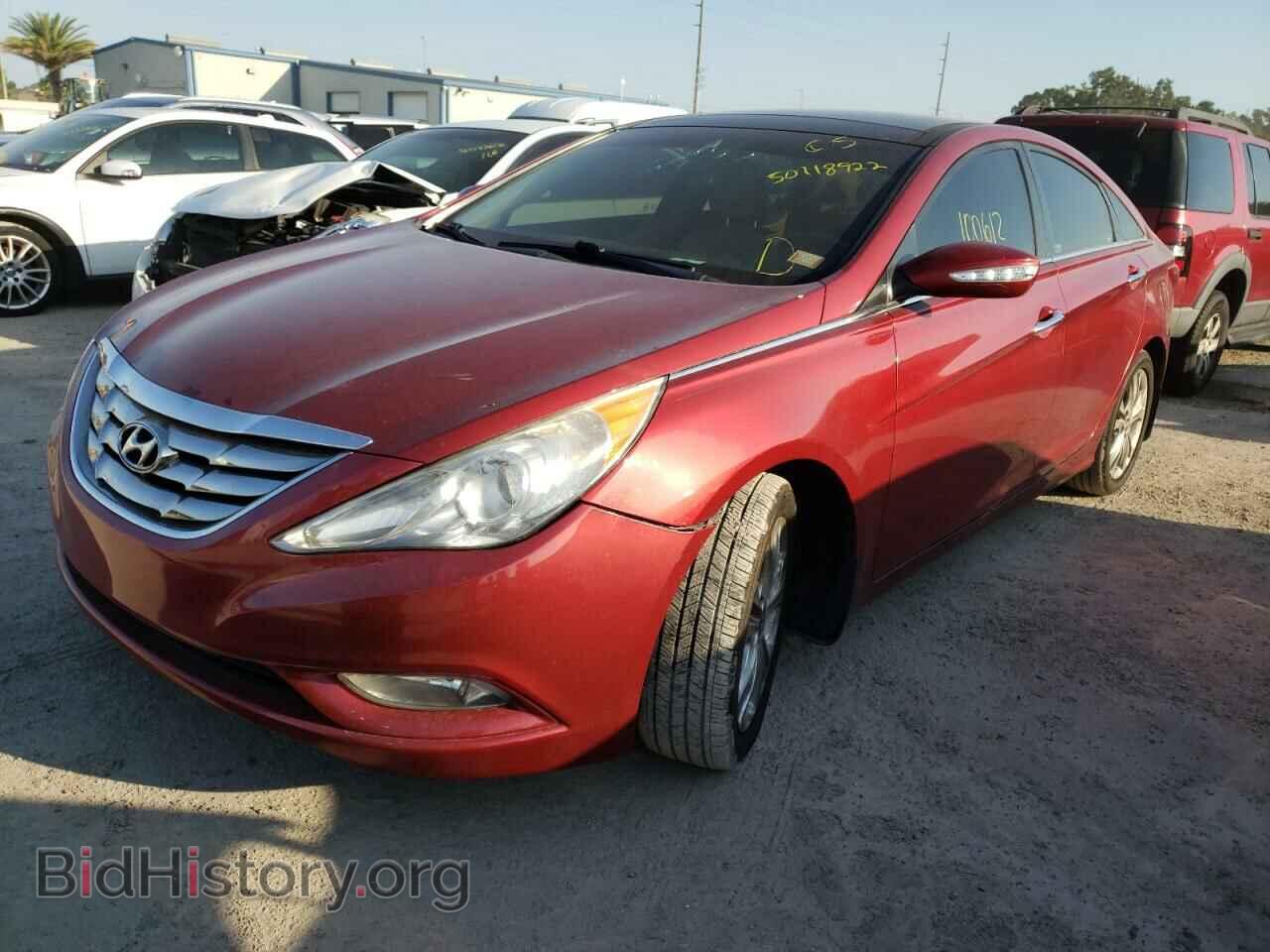 2013 HYUNDAI SONATA - VIN: 5NPEC4AC1DH667486 - Фото 2