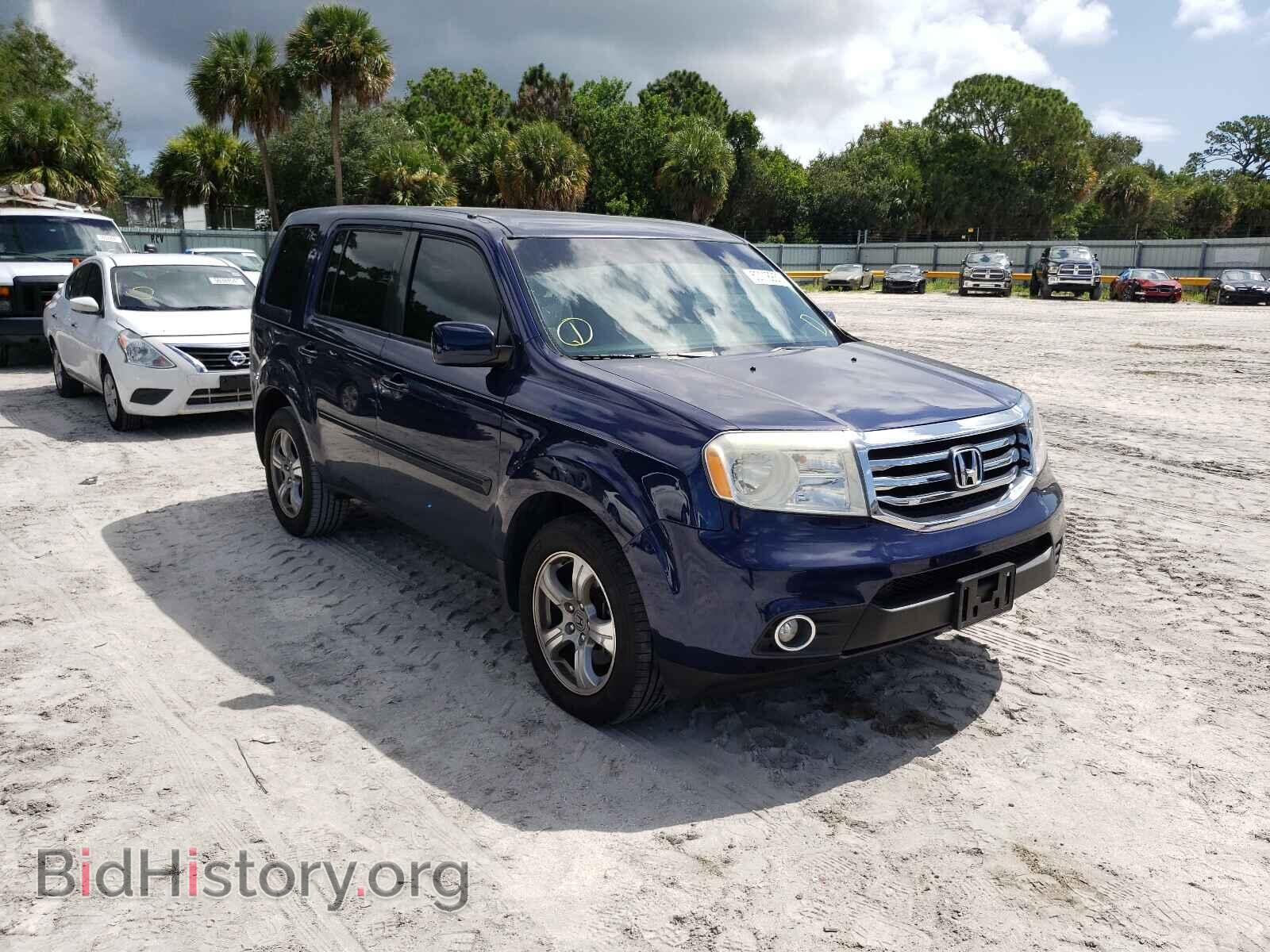 Photo 5FNYF3H4XDB031189 - HONDA PILOT 2013