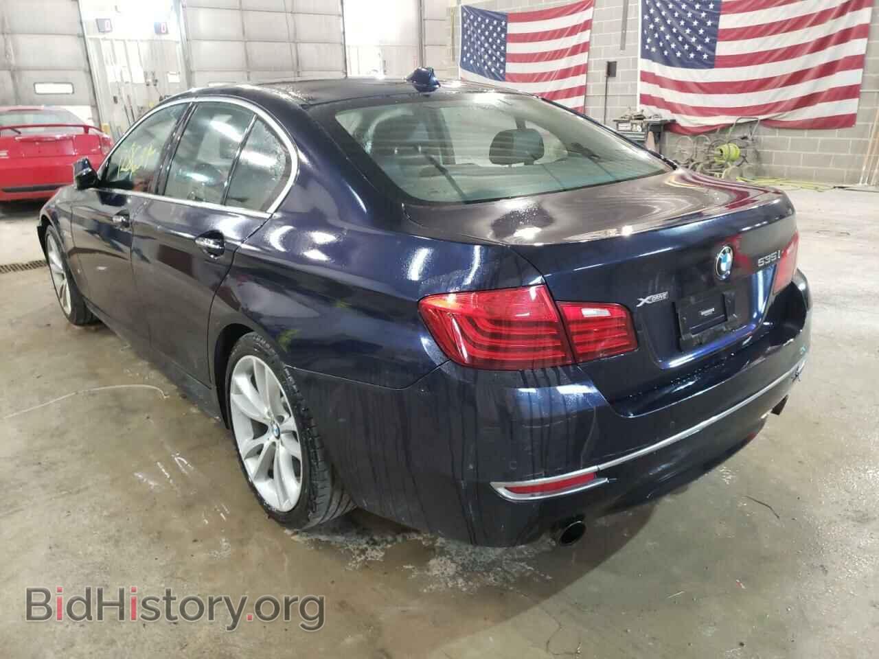 2014 BMW 5 SERIES - VIN: WBA5B3C53ED537094 - Фото 3