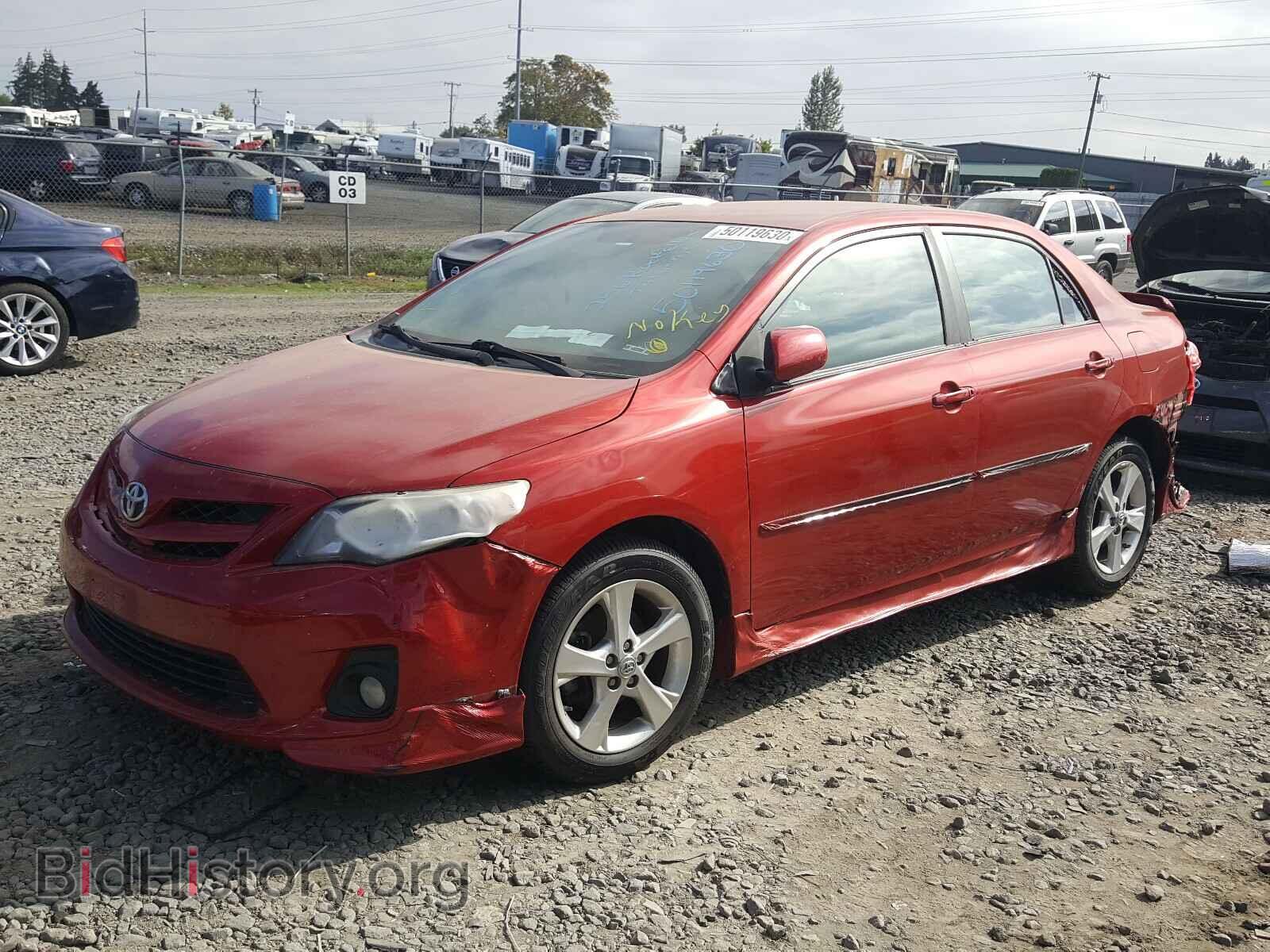 2012 TOYOTA COROLLA - VIN: 5YFBU4EEXCP073444 - Фото 2