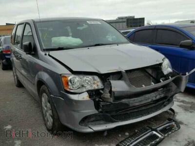 2016 Dodge CARAVAN Grand Cara, gray — VIN 2C4RDGBG3GR143975, Copart