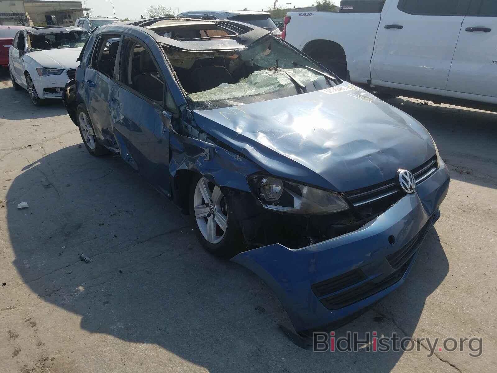 Фотография 3VW217AU8HM032555 - VOLKSWAGEN GOLF 2017