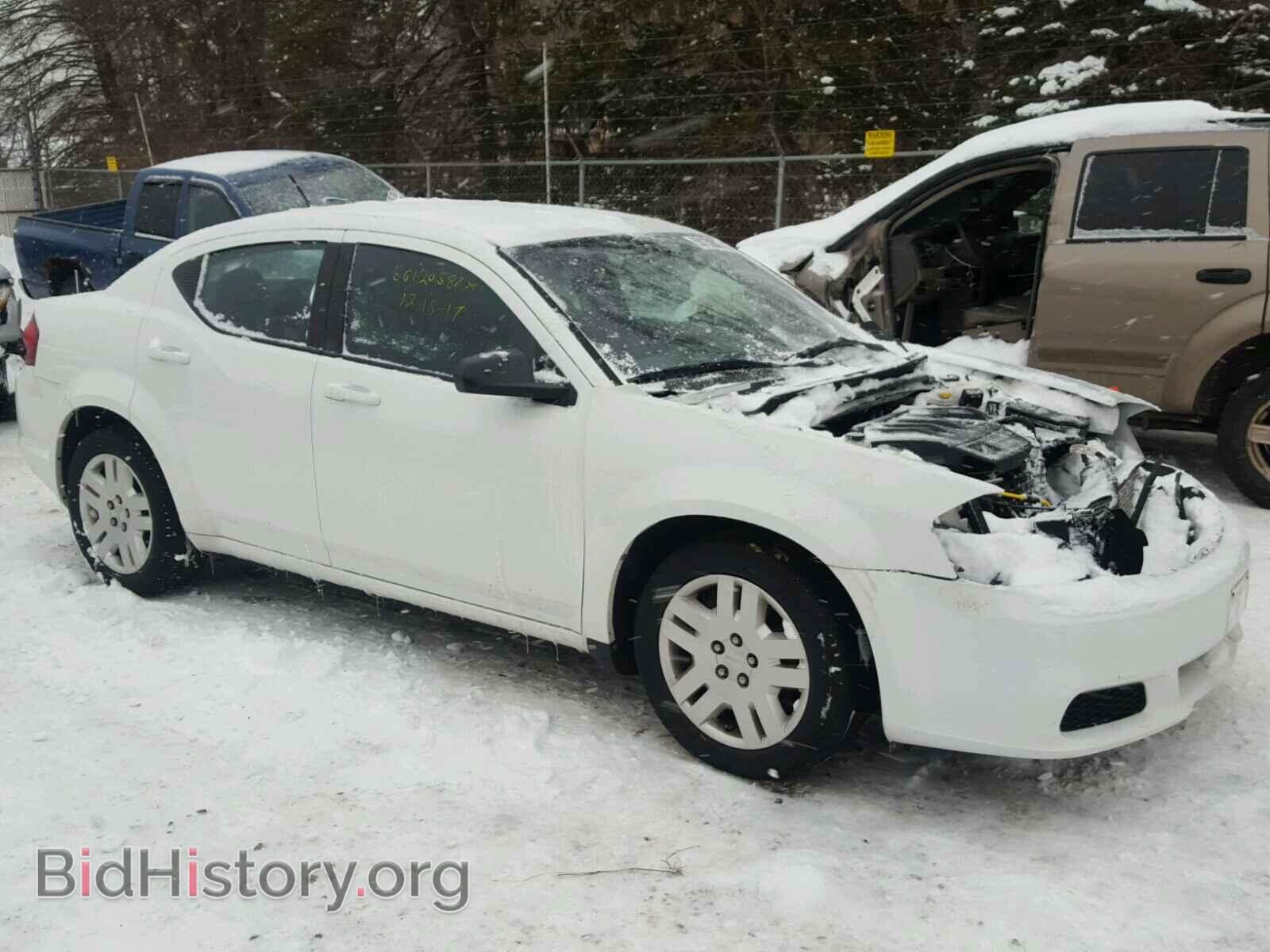 Фотография 1C3CDZAB9DN621305 - DODGE AVENGER 2013