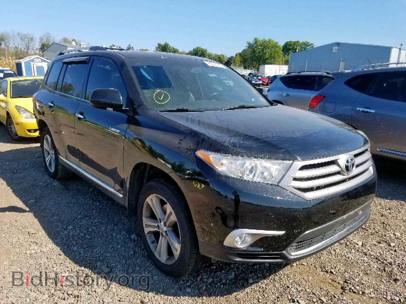 Photo 5TDDK3EHXCS098497 - TOYOTA HIGHLANDER 2012