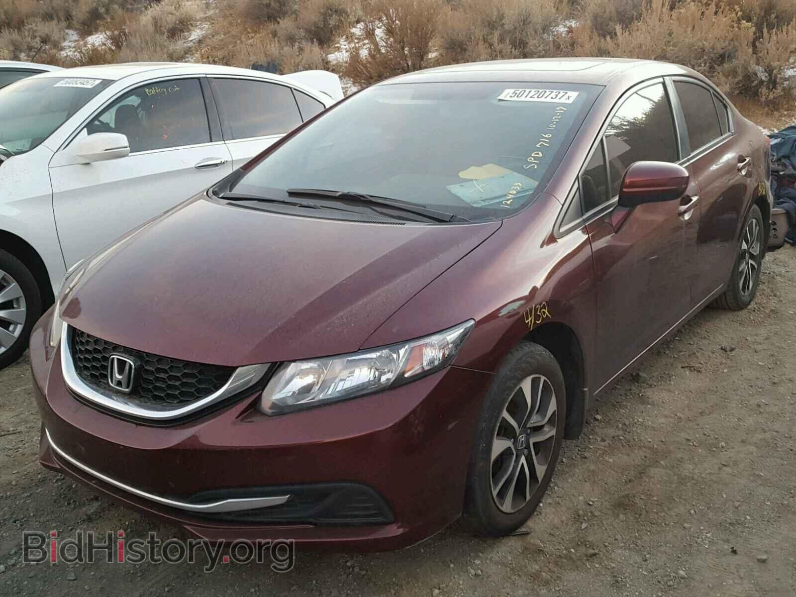 2014 HONDA CIVIC - VIN: 19XFB2F89EE066512 - Фото 2
