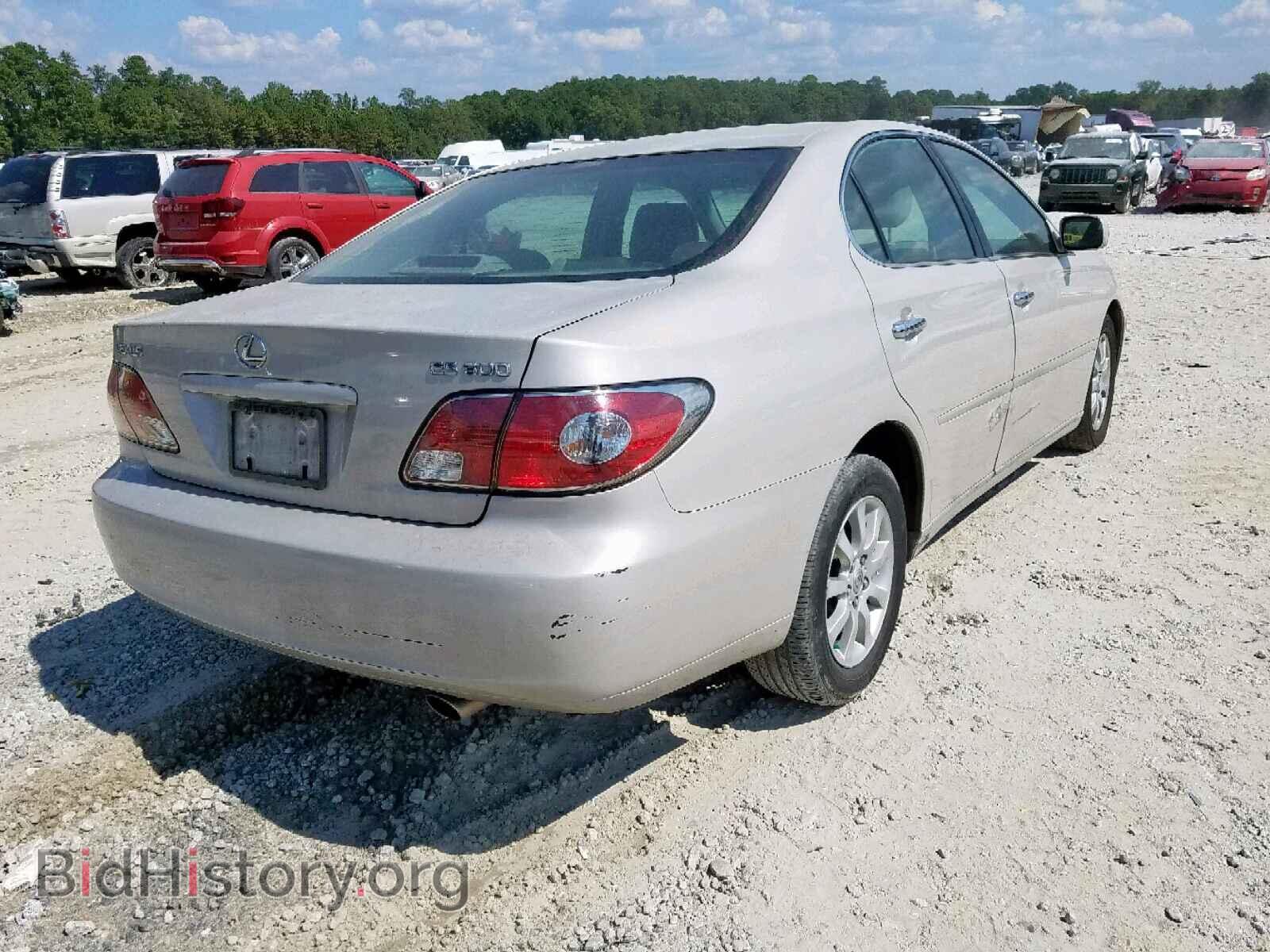 2002 LEXUS ES300 - VIN: JTHBF30G720027459 - Фото 4