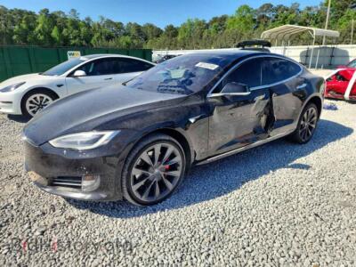 2018 Tesla MODEL S, black — VIN 5YJSA1E46JF268643, Copart