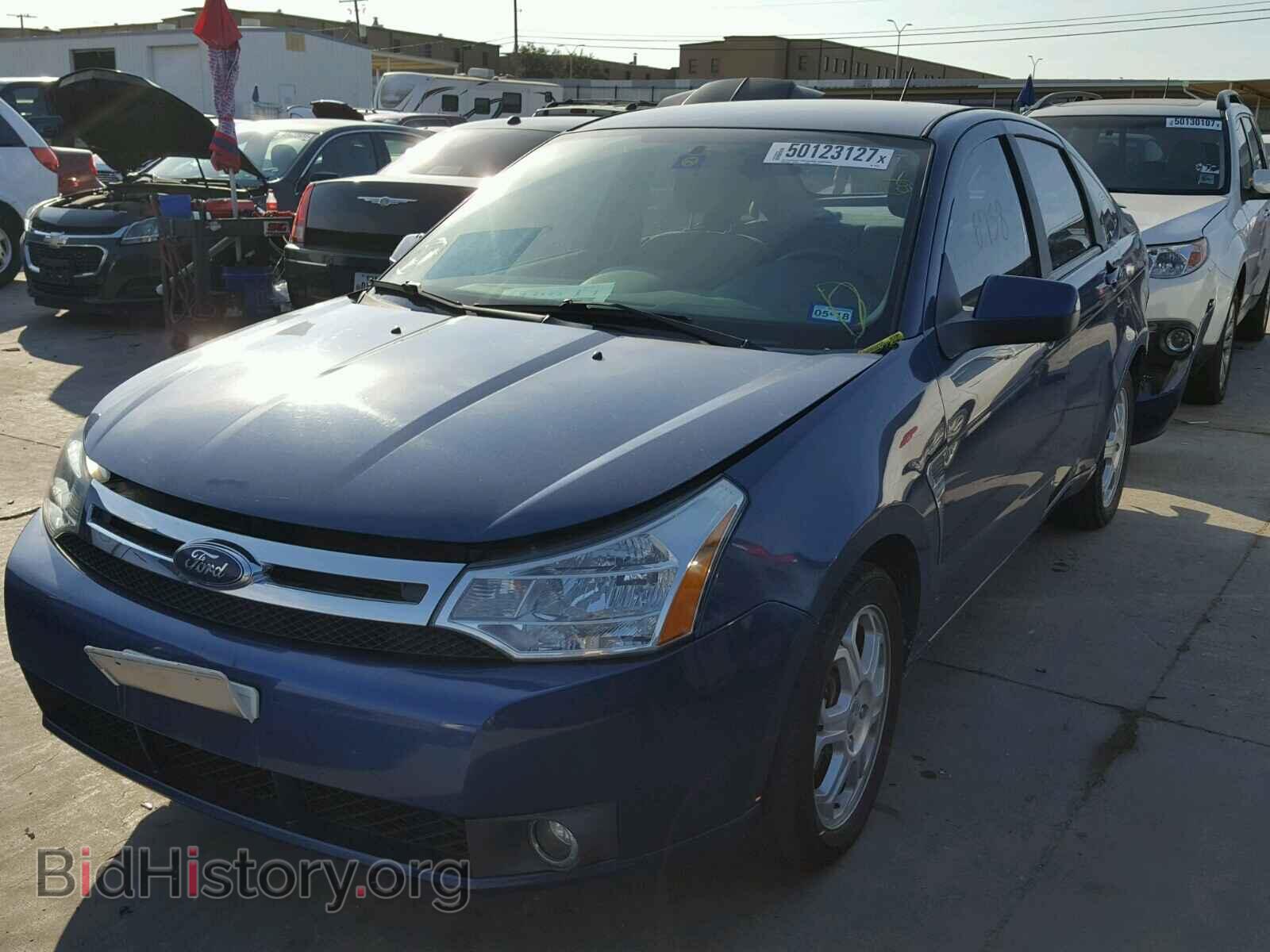 2008 FORD FOCUS - VIN: 1FAHP35N18W184349 - Фото 2