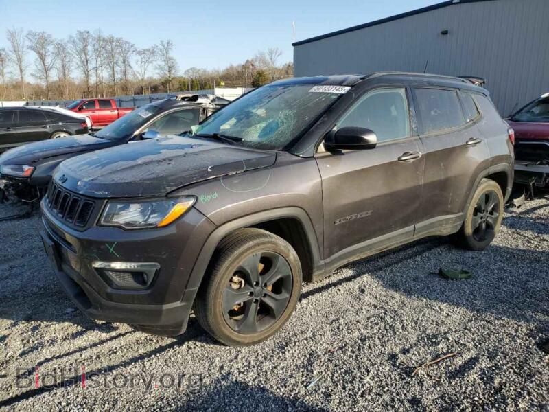 2020 Jeep COMPASS Latitude (VIN 3C4NJCBB9LT176748) — photo 1 of 12, Copart, damage: all over