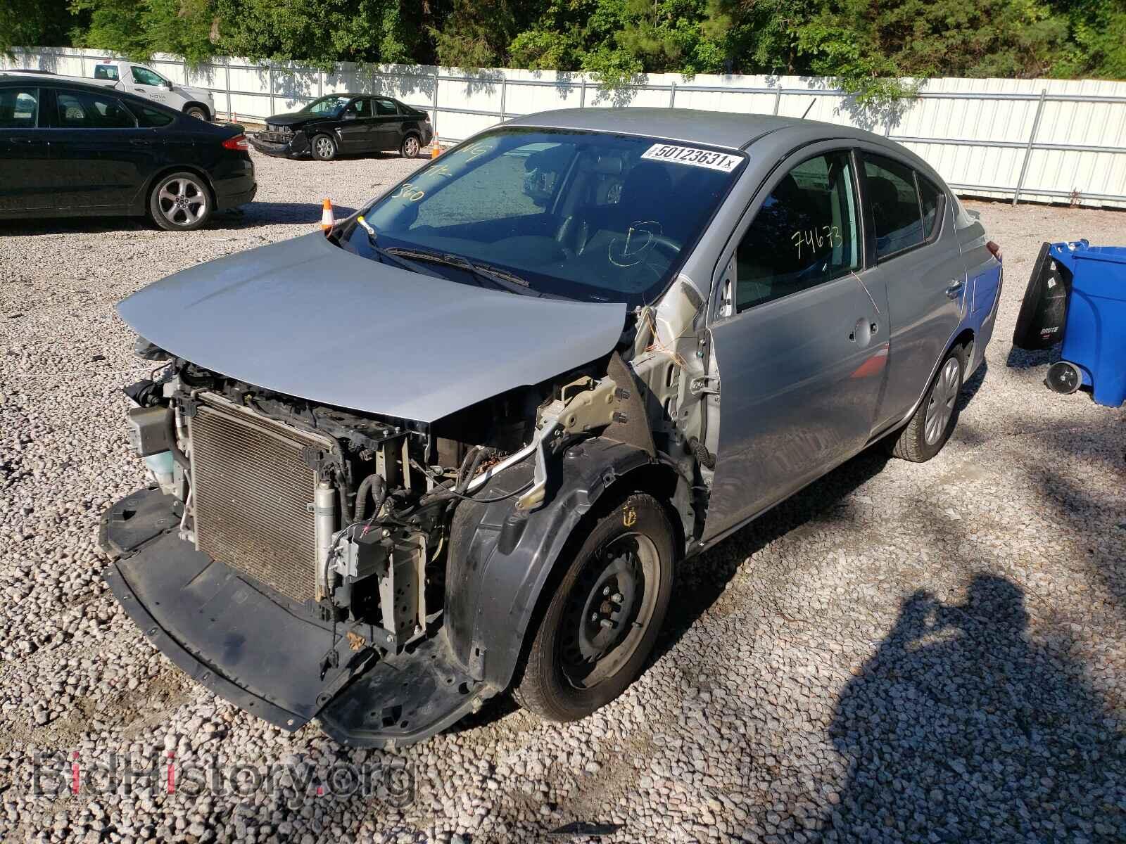 2019 NISSAN VERSA - VIN: 3N1CN7AP1KL827114 - Фото 2