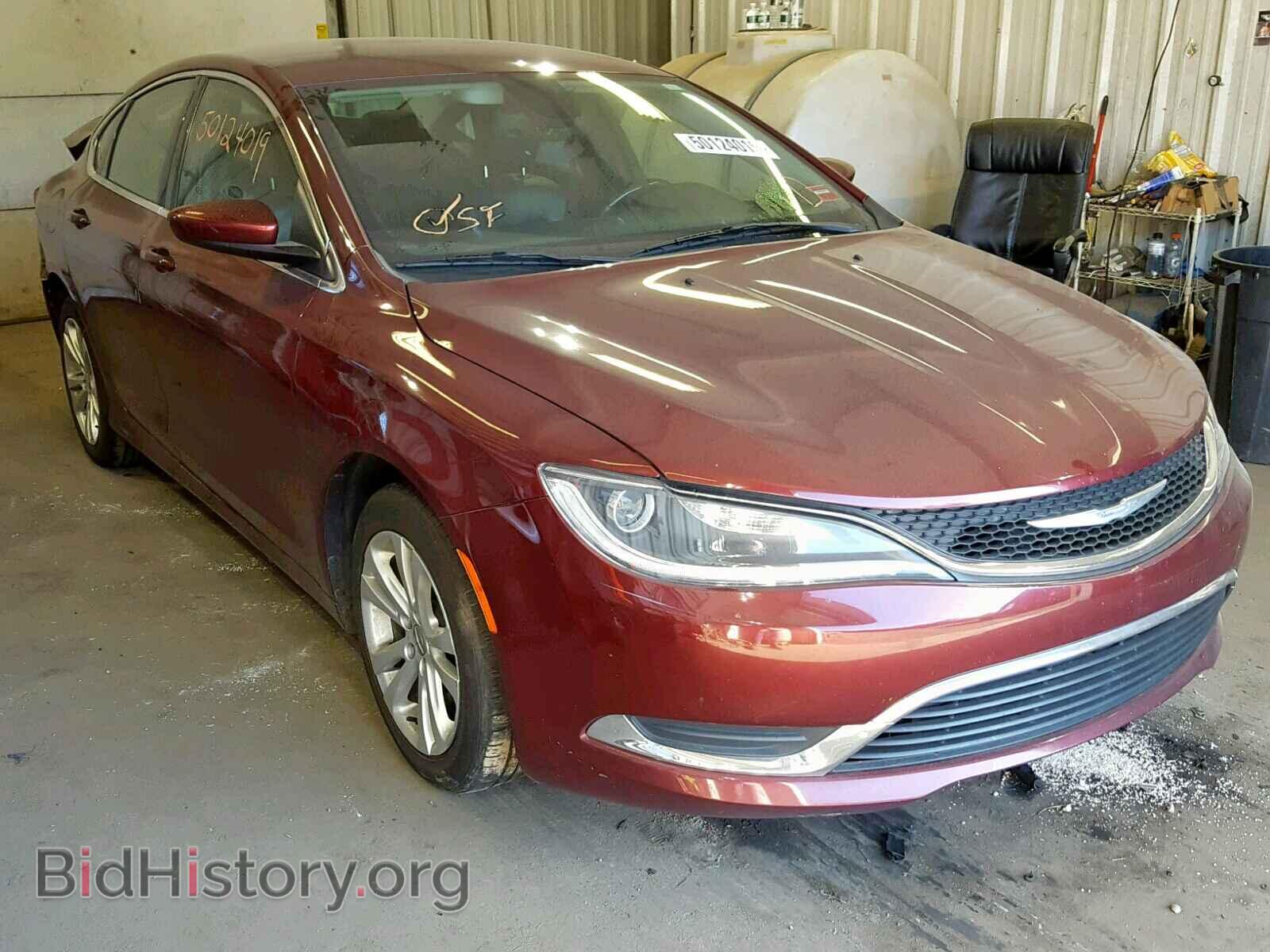 Photo 1C3CCCAB4GN192563 - CHRYSLER 200 2016