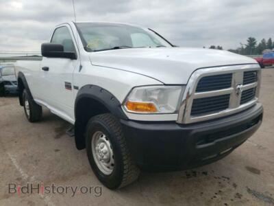 2011 Dodge RAM 2500, белый — VIN 3D6WT2ET0BG590905, Copart