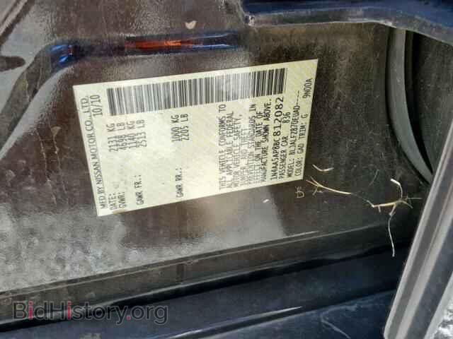 2011 NISSAN MAXIMA S - VIN: 1N4AA5AP8BC812082 - Фото 10