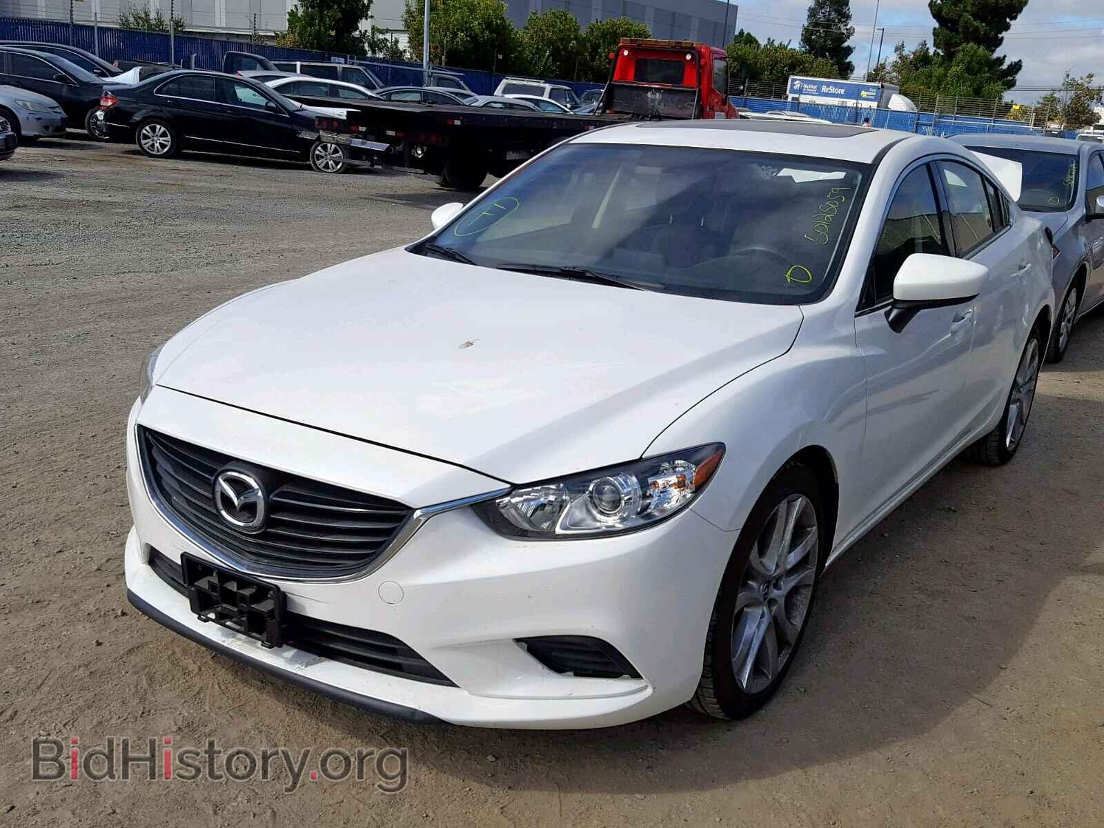 2016 MAZDA 6 - VIN: JM1GJ1V50G1465338 - Фото 2