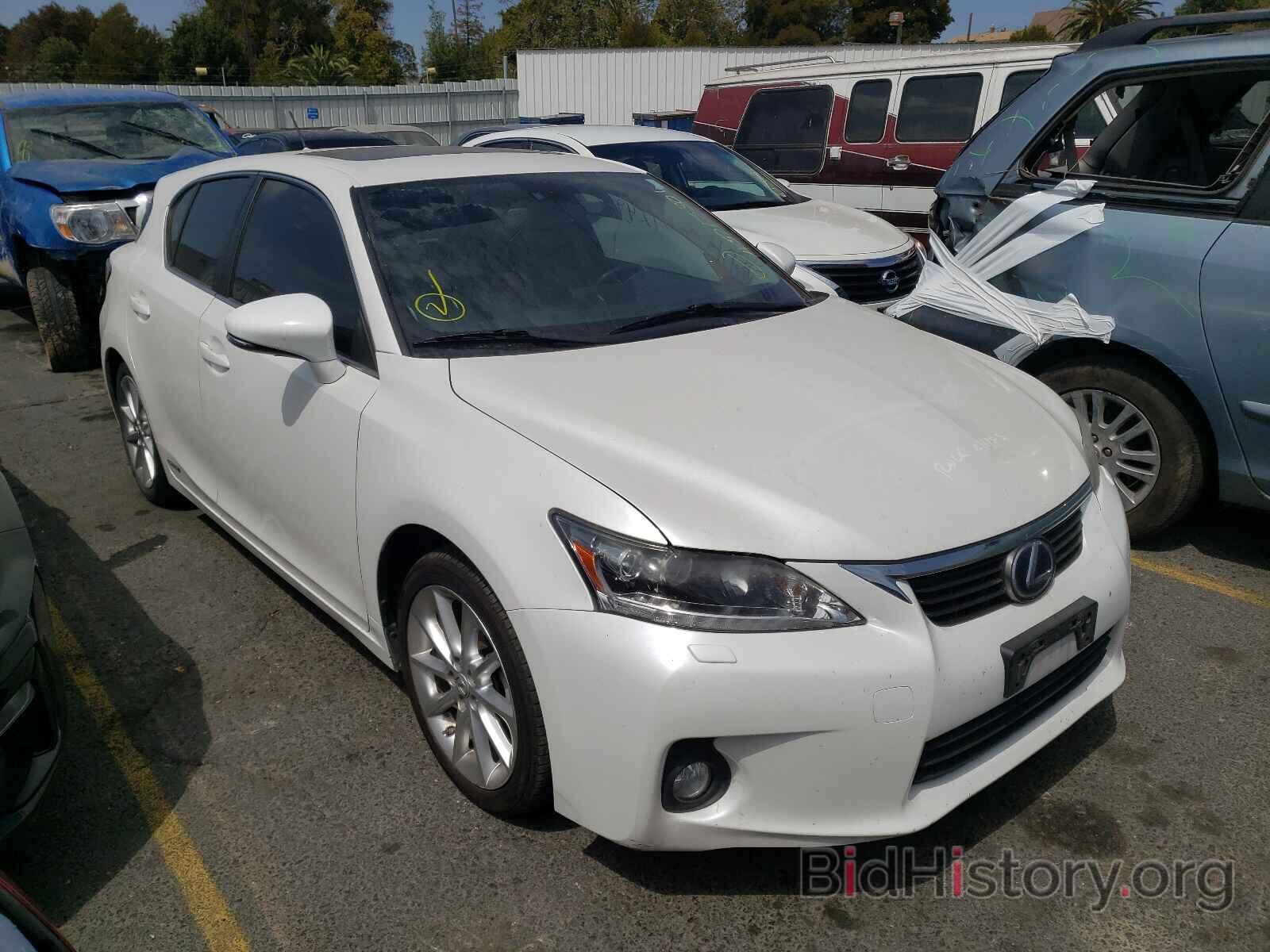 Photo JTHKD5BH7C2074424 - LEXUS CT 200 2012