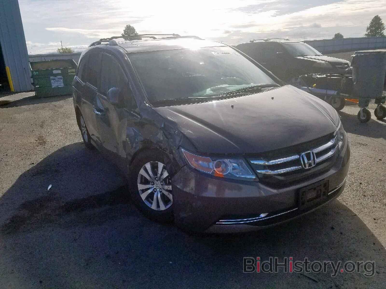 Фотография 5FNRL5H6XGB017940 - HONDA ODYSSEY EX 2016