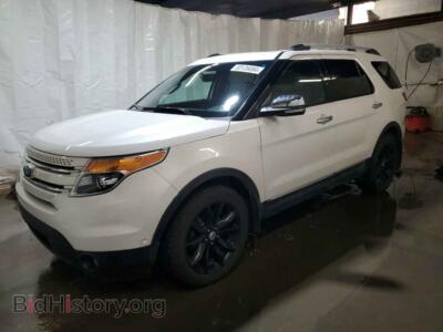 2011 Ford EXPLORER Limited, белый — VIN 1FMHK8F88BGA49820, Copart