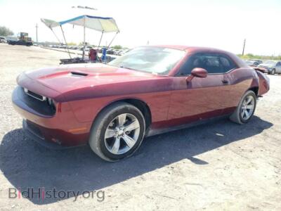 2021 Dodge CHALLENGER, burgundy — VIN 2C3CDZAG4MH571255, Copart