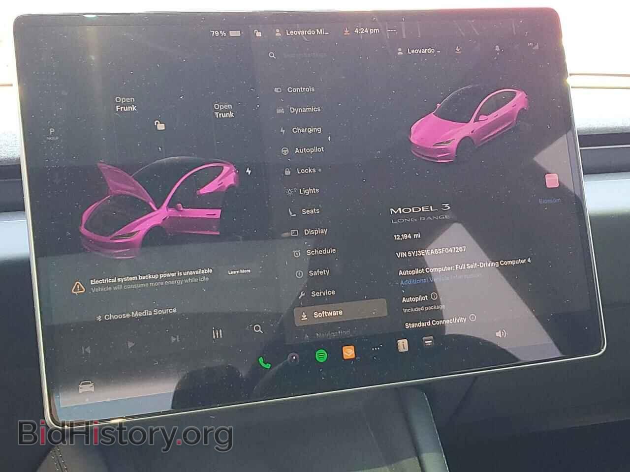 2025 TESLA MODEL 3 - VIN: 5YJ3E1EA6SF047267 - Фото 9
