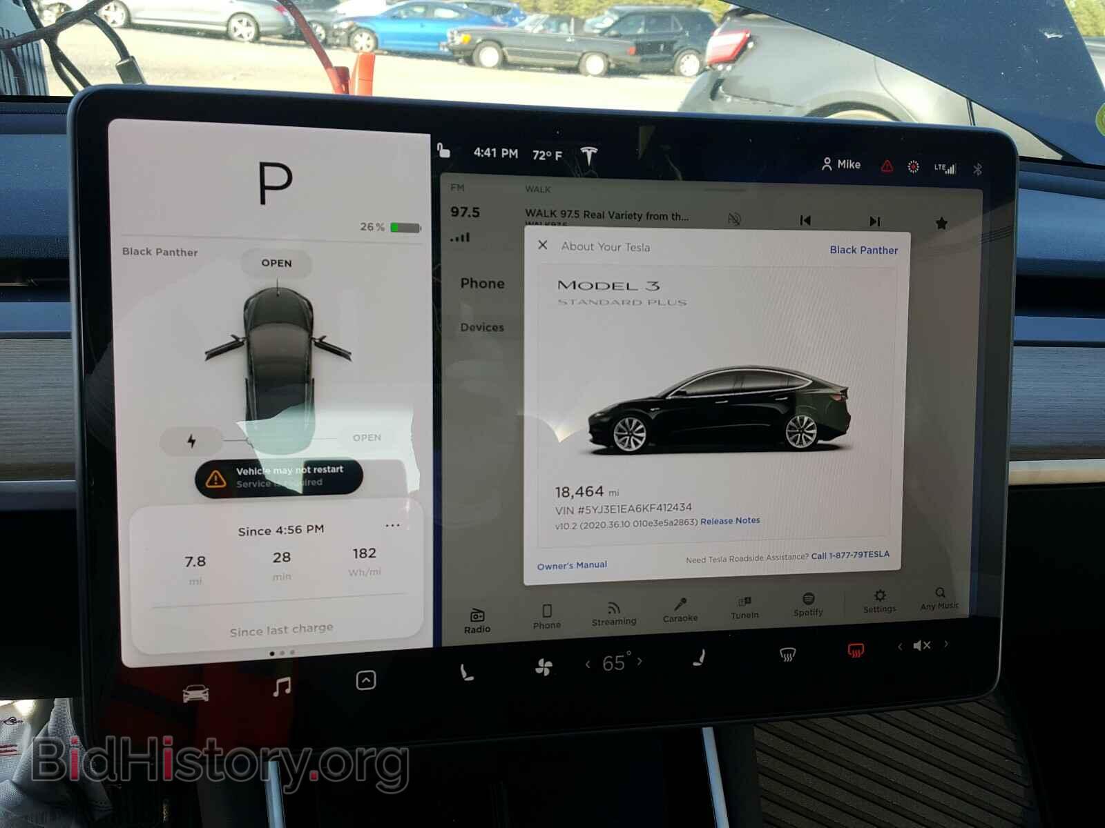 2019 TESLA MODEL 3 - VIN: 5YJ3E1EA6KF412434 - Photo 8