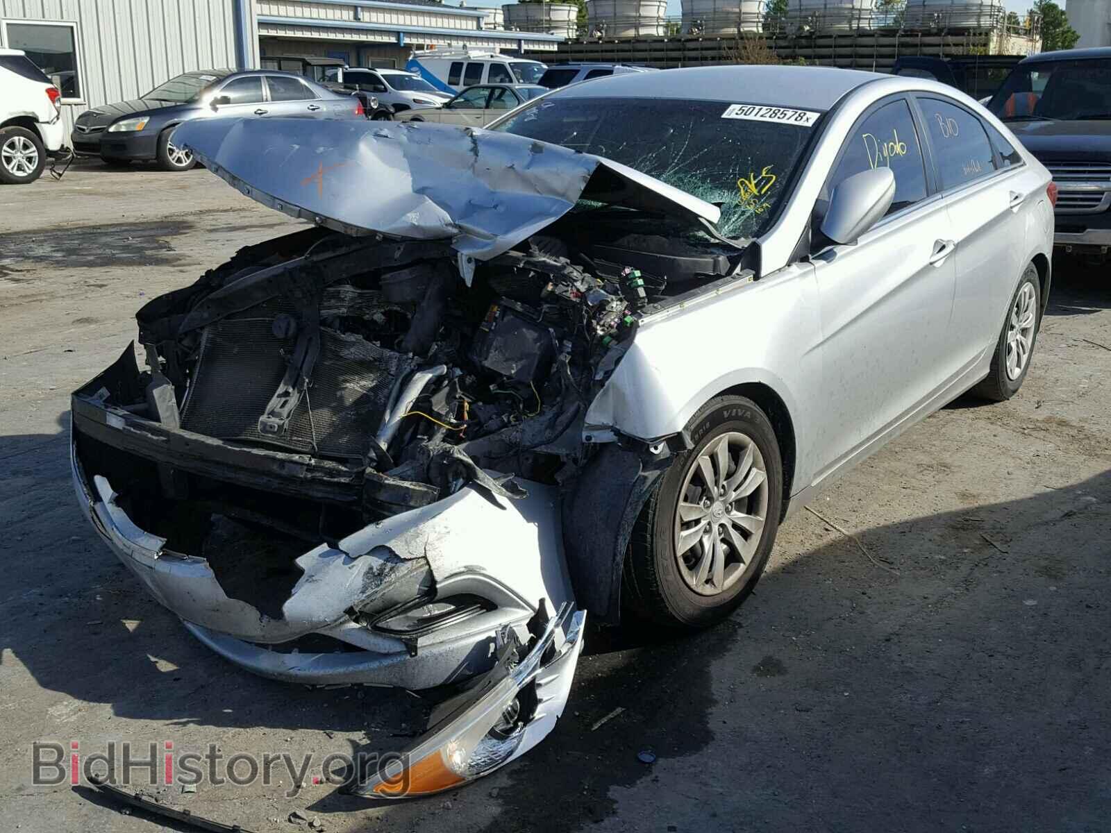 2012 HYUNDAI SONATA - VIN: 5NPEB4AC4CH455201 - Фото 2