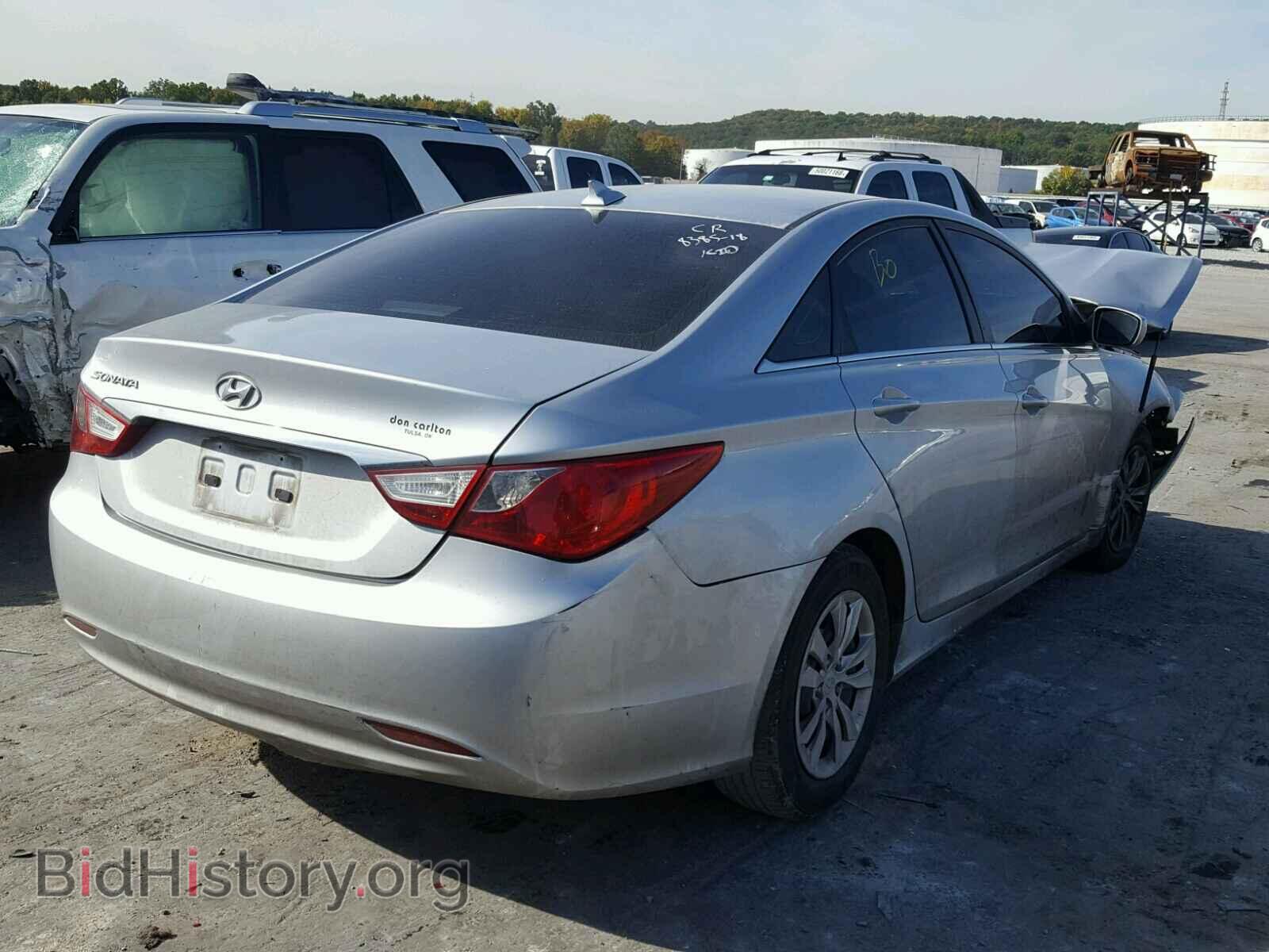 2012 HYUNDAI SONATA - VIN: 5NPEB4AC4CH455201 - Фото 4